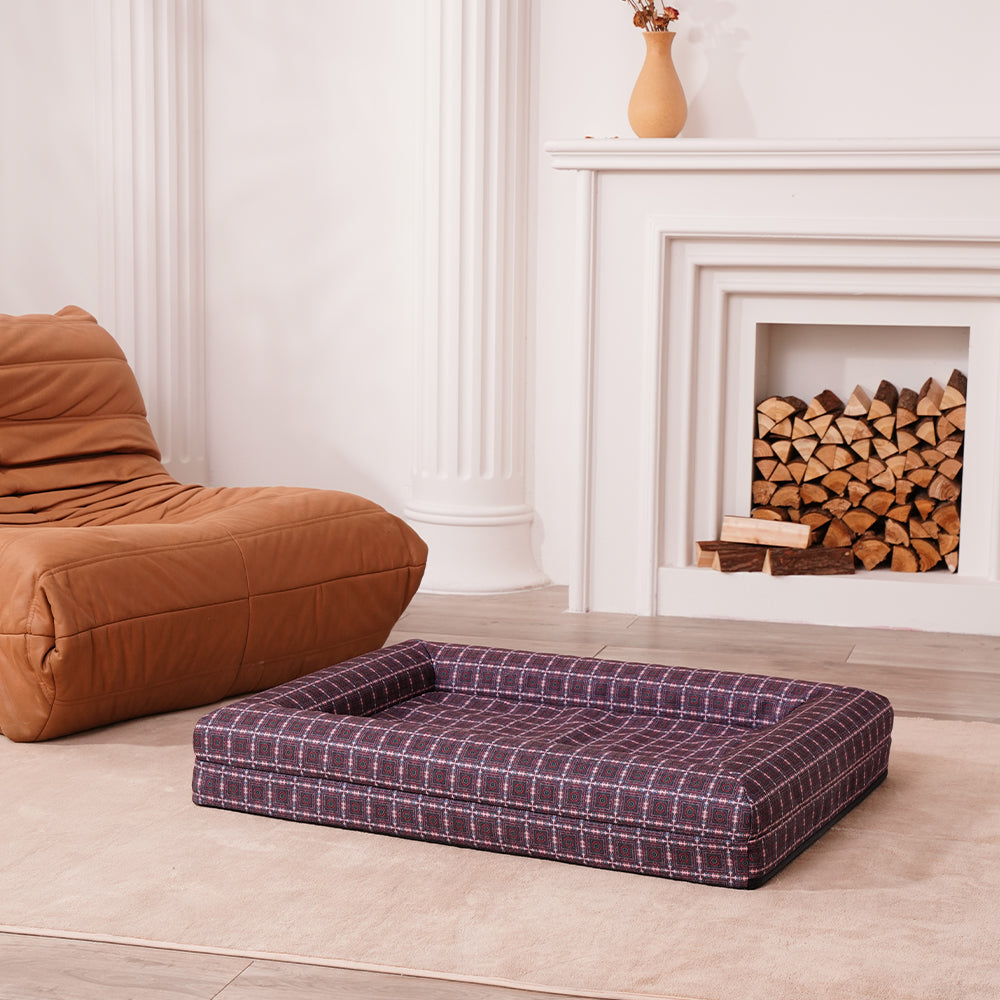 Orthopedic Dog Bed-Caisson Ceilings