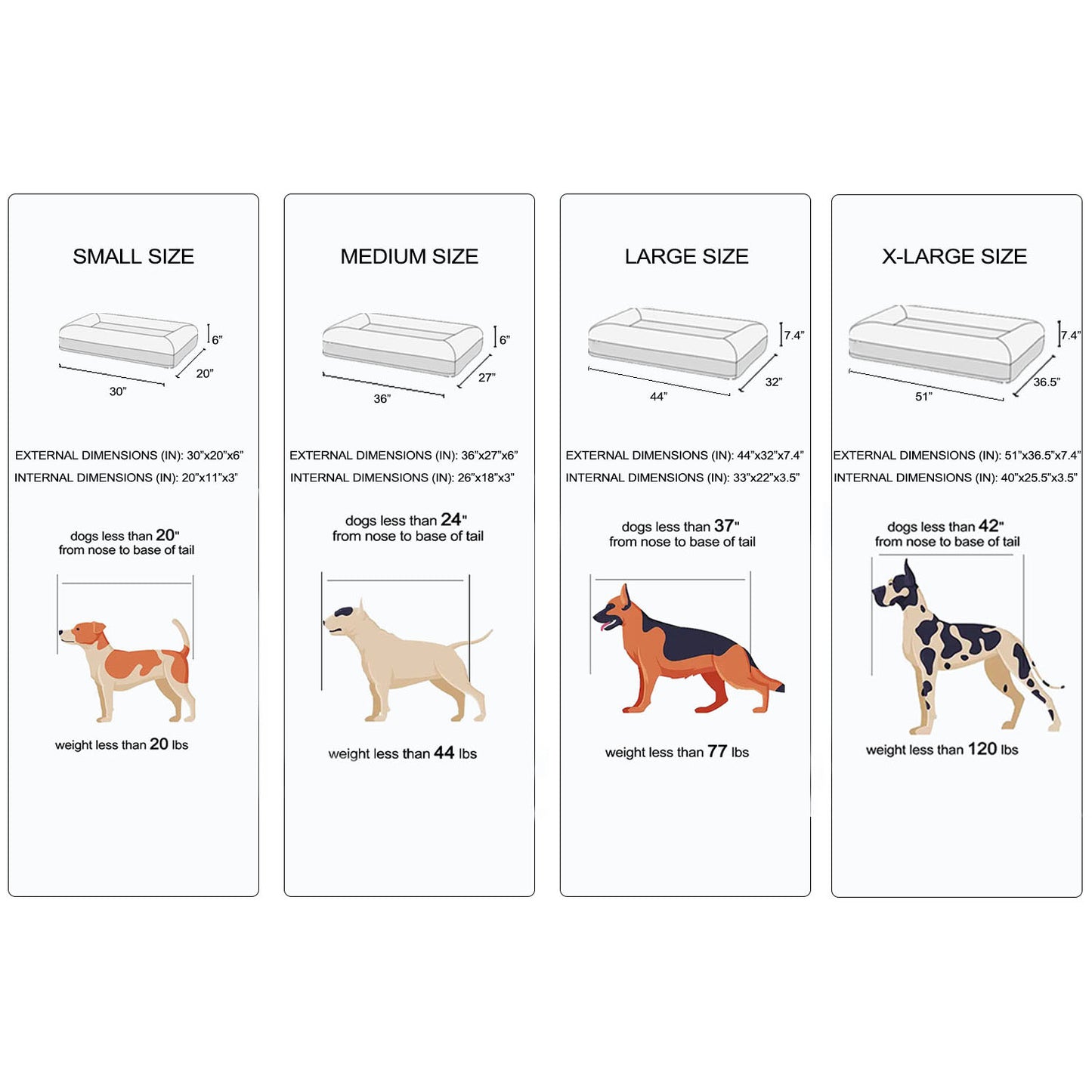 Orthopedic Dog Bed-Lotus